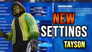 TaySon Settings Fortnite  Full Settings [upl. by Noelani]