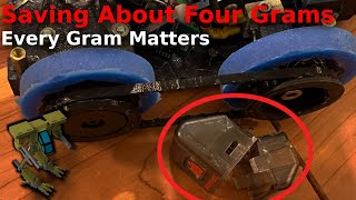 Every Gram Matters for Antweight Combat Robots  Patching an Antweight EP05 [upl. by Kcirdneked]