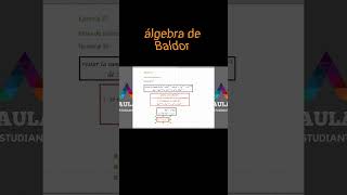 Solución álgebra de Baldor algebra tutorial algebradebaldor math educacion mathstrick baldor [upl. by Amahcen]