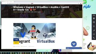 Windows  Vagrant  VirtualBox  Ansible  CentOS 8  Oracle 12c [upl. by Haet]