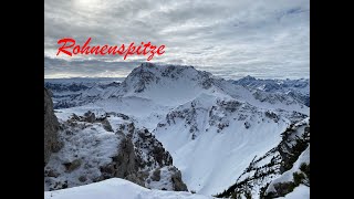 Schneeschuhtour im Allgäu Rohnenspitze [upl. by Anij]