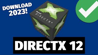 How To Download And Install DirectX 12 On Windows 1011 2023 [upl. by Jc]