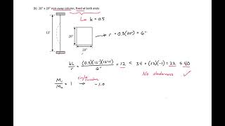 1203  Determining if RC are Slender Example [upl. by Messing]