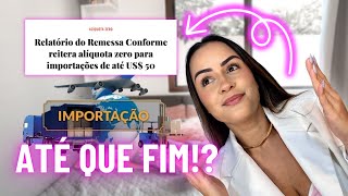 REMESSA CONFORME  Notícias sobre taxa das compras da SHEIN Shopee e Aliexpress [upl. by Onid]