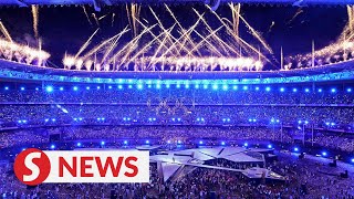 Paris 2024 Olympics ends in spectacular fashion baton passed to LA [upl. by Coveney]