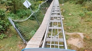 Bobsled Rollercoaster  Mt Van Hoovenberg Lake Placid [upl. by Cassandry]