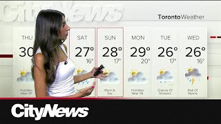 Humidex over 35 expected Wednesday [upl. by Ellives454]