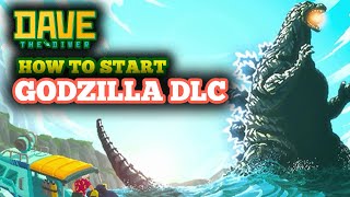 How to Start Godzilla DLC in Dave the Diver  Follow the Radar Signal to Kaijus Hideout [upl. by Ellmyer]