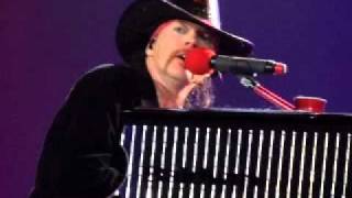 Guns N Roses  Axl Rose Piano Solo amp November Rain Live At Reading 2010 [upl. by Junia21]