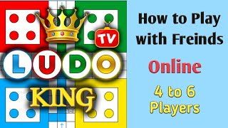 Play Ludo King Online With Freinds in Hindi  Tricks to win every game  Multiplayers [upl. by Sianna807]