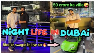 Pure DUBAI ko dikha de Elvish ke Birthday pr SYSTUMMM Poppy vlogs ElvishYadavVlogs [upl. by Tisbe]