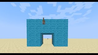 2x2 flush piston door tutorial [upl. by Iblehs]