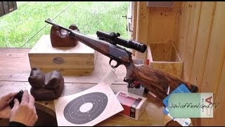 Shooting a Blaser R 8 caliber 93x62 [upl. by Iren]