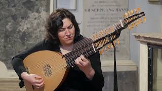 J S Bach  Suite in G minor BWV 995  Evangelina Mascardi baroque lute [upl. by Hoeg]