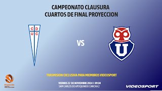 Universidad Católica vs Universidad de Chile [upl. by Eric932]