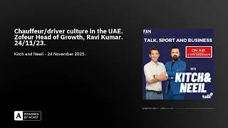 Chauffeurdriver culture in the UAE Zofeur Head of Growth Ravi Kumar 241123 [upl. by Duval]