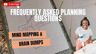 Mind Maps or Brain Dump Frequently Asked Planning Question [upl. by Yemarej879]