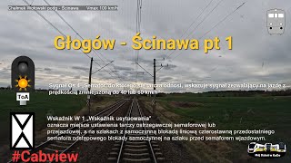 Głogów  Ścinawa  Edukacyjny CABVIEW LK 273 Part 1 [upl. by Aloel]