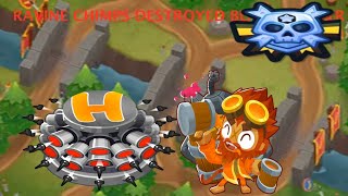 RAVINE CHIMPS BLACK BORDER NO MICRO EASY BTD6 GUIDE STRATEGY BOSS RUSH ELITE BOSS [upl. by Battat954]