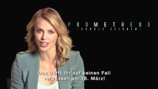 Charlize Theron  PROMETHEUS  Dunkle Zeichen 3D  FullHD  Deutsch  German [upl. by Anelas]