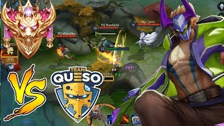 Nakroth Conqueror vs Team Queso  ARENA OF VALOR NAKROTH GAMEPLAY [upl. by Godfree]