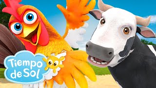 Dúo Tiempo de Sol  ¡Las Aventuras de Bartolito y La Vaca Lola en La Granja de Zenón [upl. by Miltie]