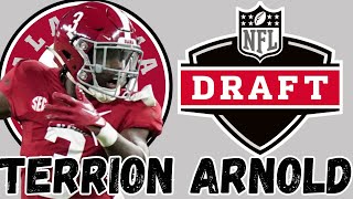 Terrion Arnold 2024 NFL Draft Scouting Report [upl. by Blatman]