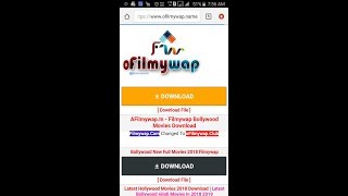 How to download movie from ofilmywapcom 2021 [upl. by Roux]