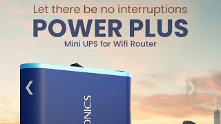 Portronics mini WiFi ups power bank unboxing [upl. by Bevvy]