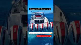 Incredible 6 Engine Center Console  Cigarette 59 Tirranna shorts [upl. by Jan]