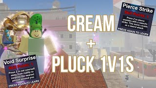 YBA Cream  Pluck 1v1s  Lucky Arrow Giveaway [upl. by Aidam]