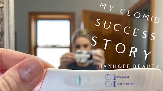 My Clomid success story amp telling my husband WE’RE PREGNANT  He cries [upl. by Vassar]