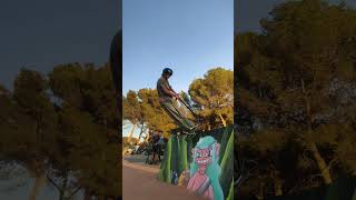 Carré 🔥 trottinettefreestyle trottinette trott rider skatepark trotinette viralvideo ride [upl. by Noraa]