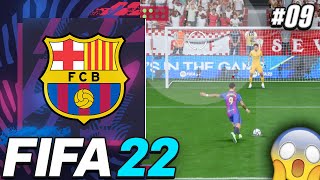 PENALTIES AGAIN😱  FIFA 22 Barcelona Career Mode EP9 [upl. by Misa515]