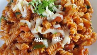 Chicken Pasta In Red Sauce  चिकन पास्ता रेसिपी  LunchTiffin Box Recipe For Kids [upl. by Anawot717]