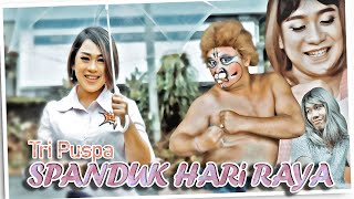 Tri Puspa Spanduk Hari Raya Official Video Klip Musik [upl. by Rebliw]