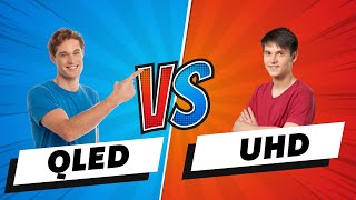 QLED Vs UHD 4K Whats The Difference [upl. by Gilemette816]