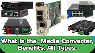 What is the Media Converter  Benefit and types of Media Converter  How to use IP or HD Setup Hindi [upl. by Lecram]