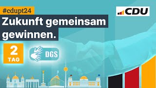 36Parteitag der CDU Deutschlands – Gebärden – Tag2 [upl. by Eellehs777]