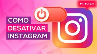 Como desativar o Instagram temporariamente [upl. by Onoitna826]