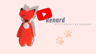 Renard au Crochet  Amigurumi [upl. by Alesram991]