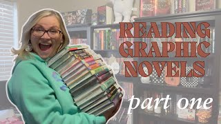 🖼️READING GRAPHIC NOVELS PART ONE🖼️ [upl. by Akemed]