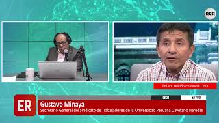 DEMANDAN SOLUCIÓN A PLIEGO DE RECLAMOS DEL SINDICATO DE TRABAJADORES DE LA UPCH [upl. by Horacio]