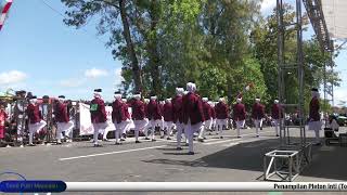 Display Tonti Putri MAN 1 Kulon Progo Lomba Pawai HUT ke79 Kemerdekaan RI  Kabupaten Kulon Progo [upl. by Ymmas]