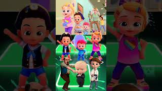 Bebefinn Pinkfong X Scary Boss Baby Coffin Dance Song Cover Tiles hop shorts 009 [upl. by Nedah]