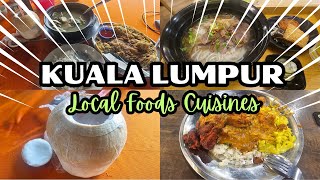 Best 4 Malaysian Foods HUNT in Kuala Lumpur  A Guide to Local Food Cuisine [upl. by Anrehs]