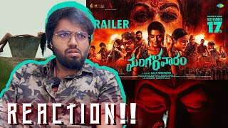 Mangalavaaram  Official Trailer  REACTION  Ajay Bhupathi  Payal Rajput  Ajaneesh Loknath [upl. by Araht]