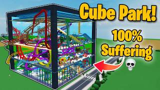 Theme Park Tycoon 2 But My Park is a CUBE [upl. by Radbourne]