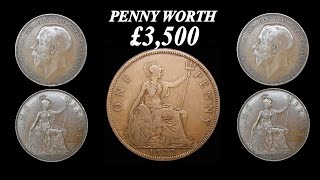 Rare 1922 Penny Worth £3500 short [upl. by Enaenaj]