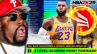 NBA 2K25 Best 69 3 Level Scoring Point Forward is INSANE [upl. by Lerim613]